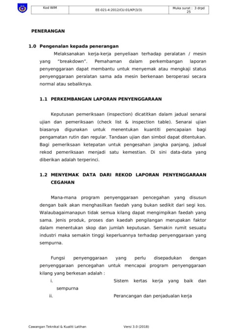 Kertas Penerangan 3 Eqp Administration Flip Ebook Pages 1 25 Anyflip Anyflip