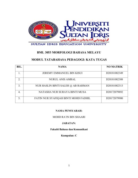 Kata Tugas Kump 5 Flip Ebook Pages 1 37 Anyflip Anyflip