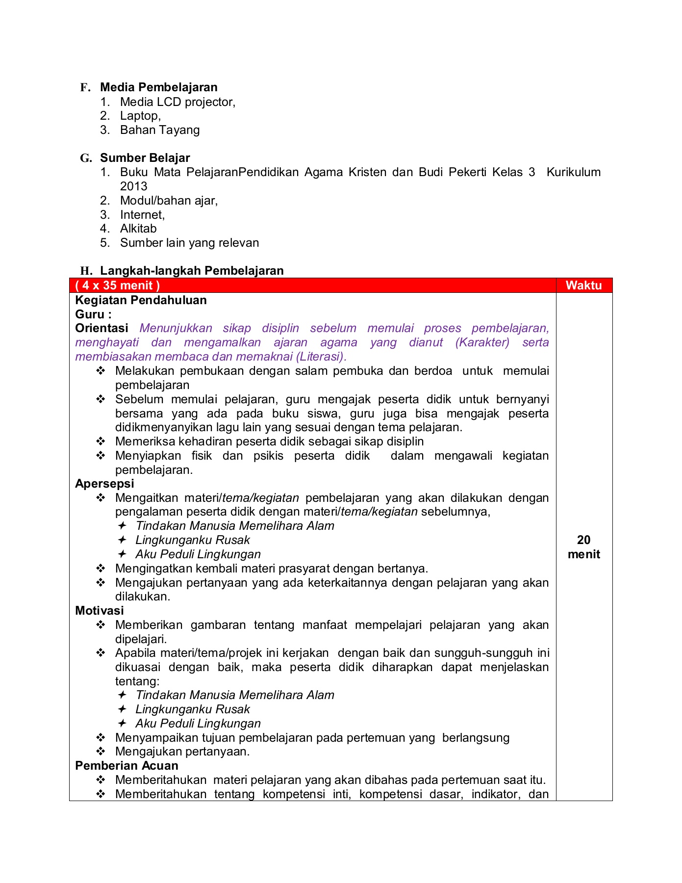 Rpp Kelas 3 Flip Ebook Pages 1 26 Anyflip Anyflip