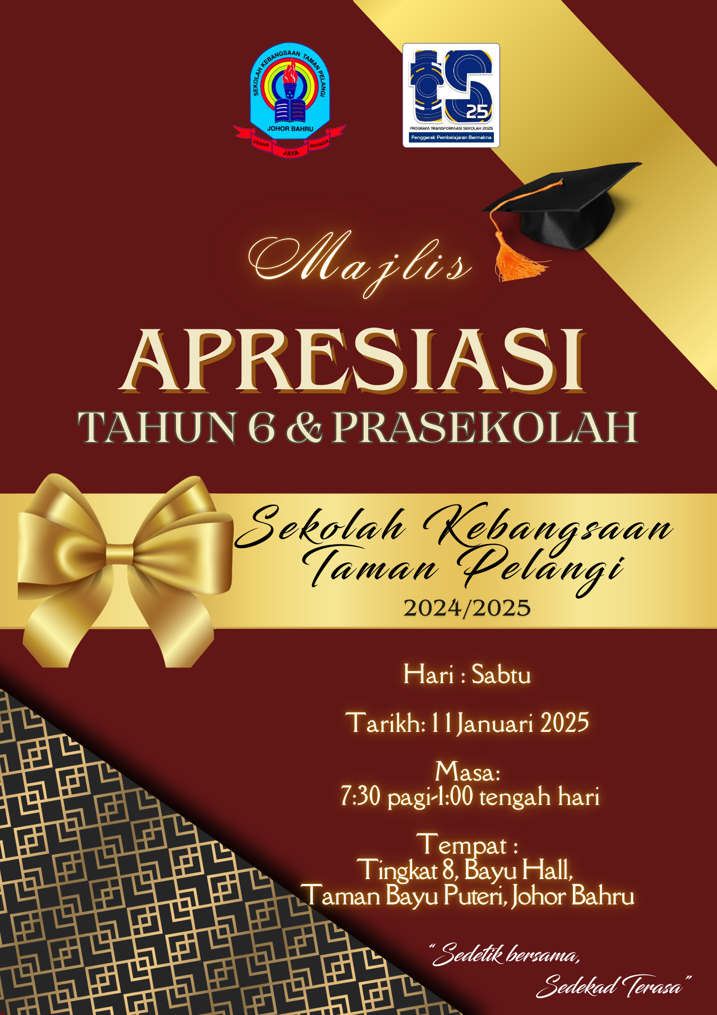 Buku Program Majlis Apresiasi Tahun 6 & Prasekolah - Flip eBook Pages 1 ...