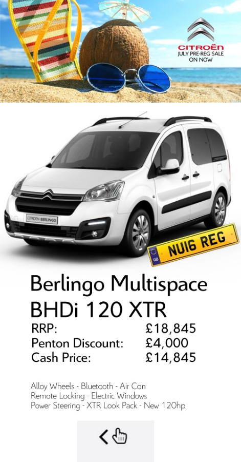 pre reg van deals