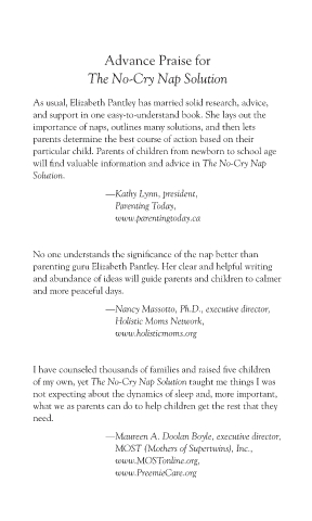 no cry nap solution