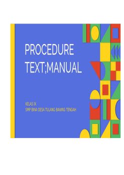 Prosedur Text Flip Ebook Pages 1 3 Anyflip Anyflip