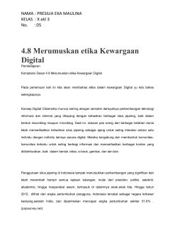 Merumuskan Etika Kewargaan Digital Flip Ebook Pages 1 6 Anyflip Anyflip