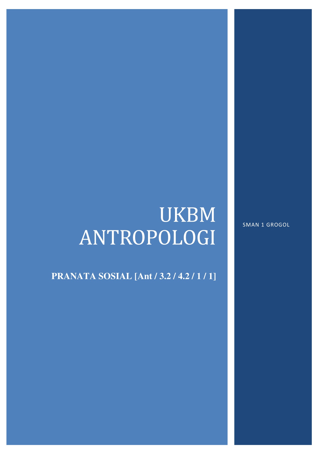 Pranata Sosial Bersifat Abstrak Sedangkan Lembaga Sosial