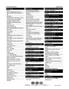 Page 129 Lista Karaoke page 129 lista karaoke