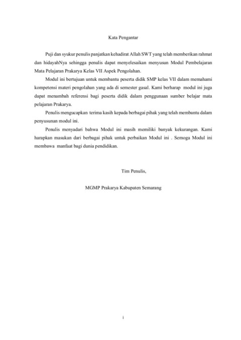 Modul Prakarya Kelas Vii Flip Ebook Pages 51 85 Anyflip Anyflip