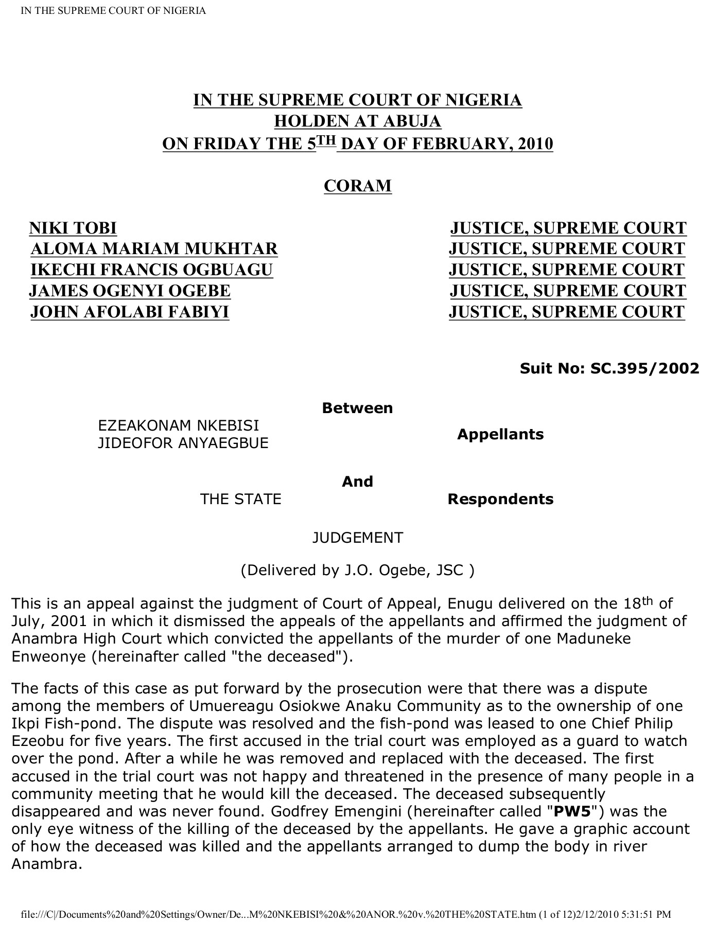 supreme court documents