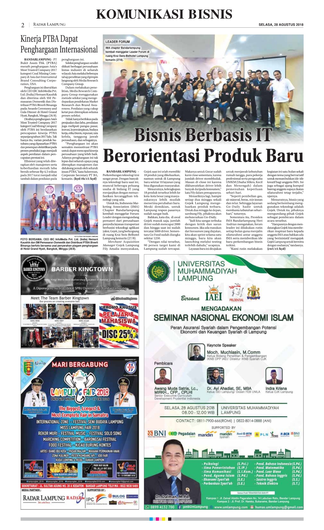 E Paper 28 Agustus 2018 Pages 1 24 Text Version AnyFlip