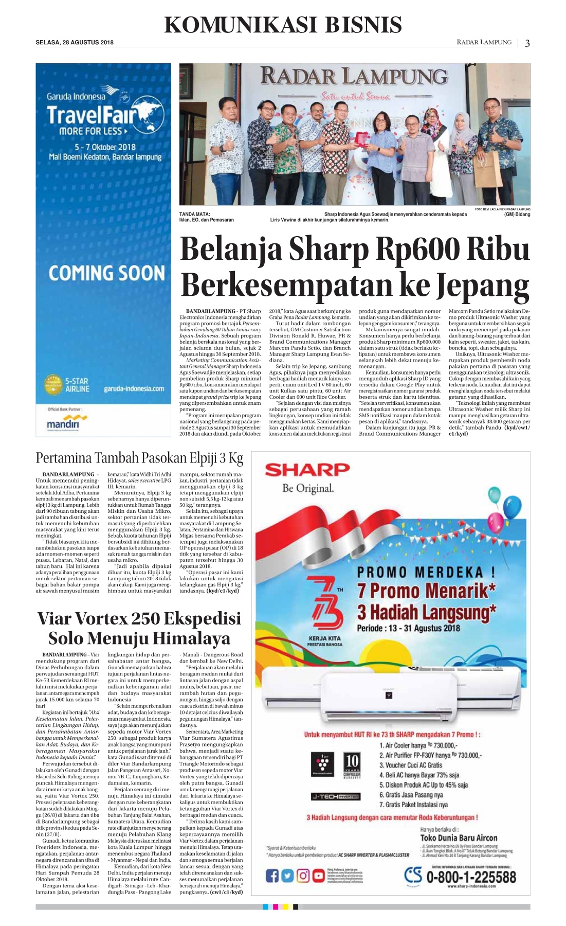 E Paper 28 Agustus 2018 Pages 1 24 Text Version AnyFlip