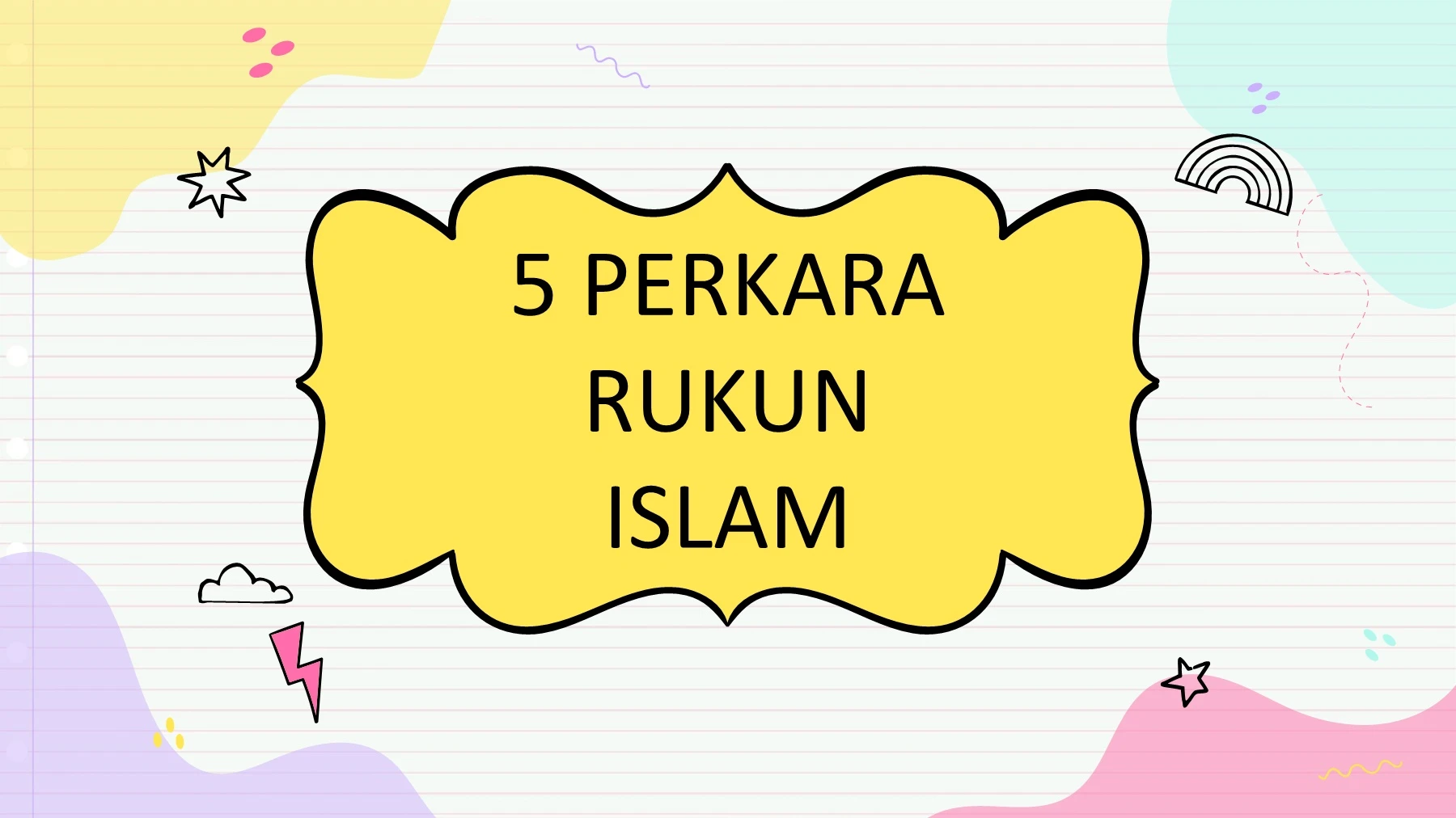 SLIDE PEMBENTANGAN RUKUN ISLAM