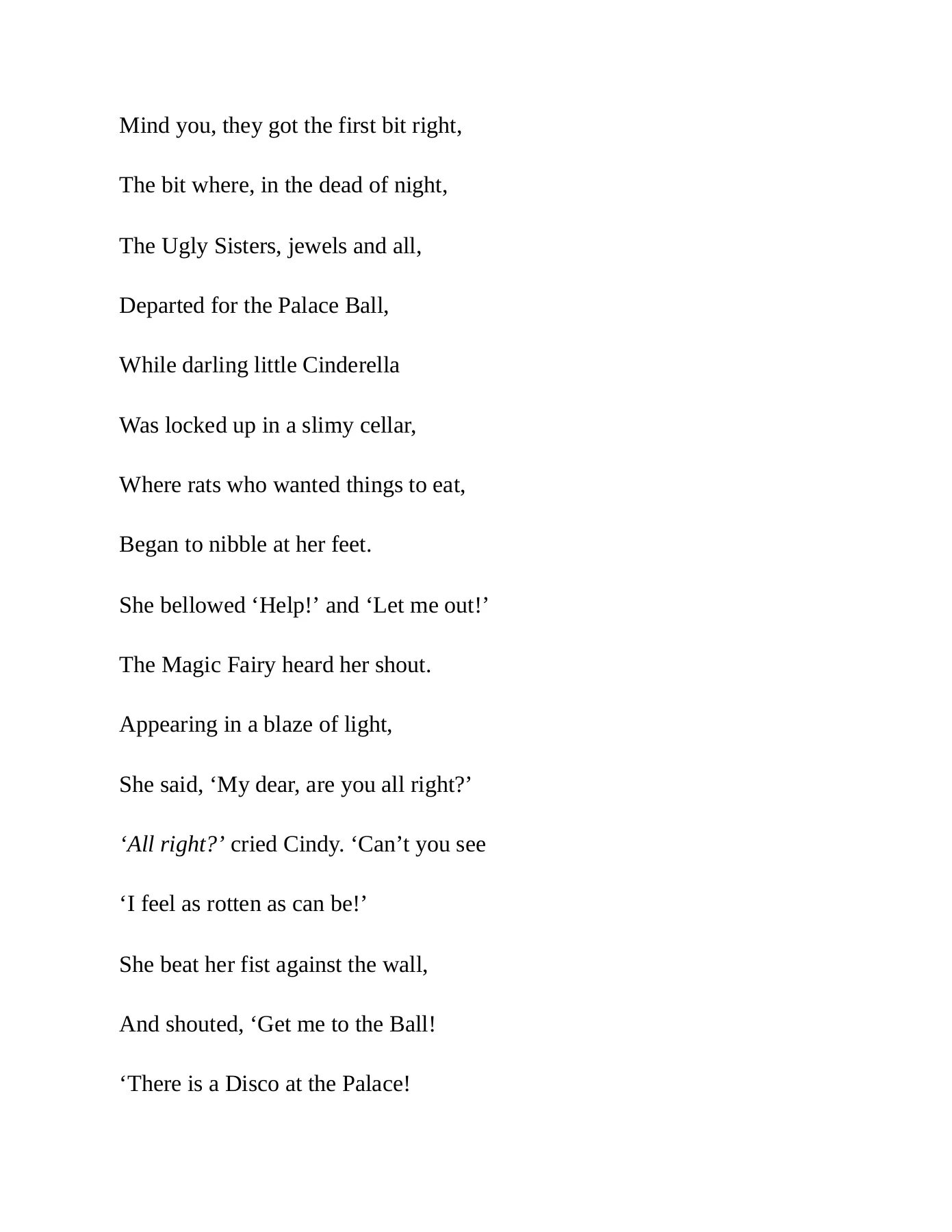Revolting Rhymes