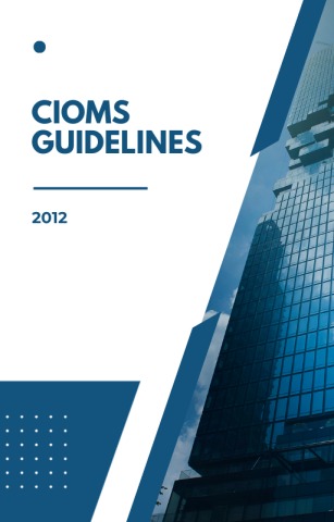 CIOMS Guidelines - thongchai25144 Flip PDF | AnyFlip