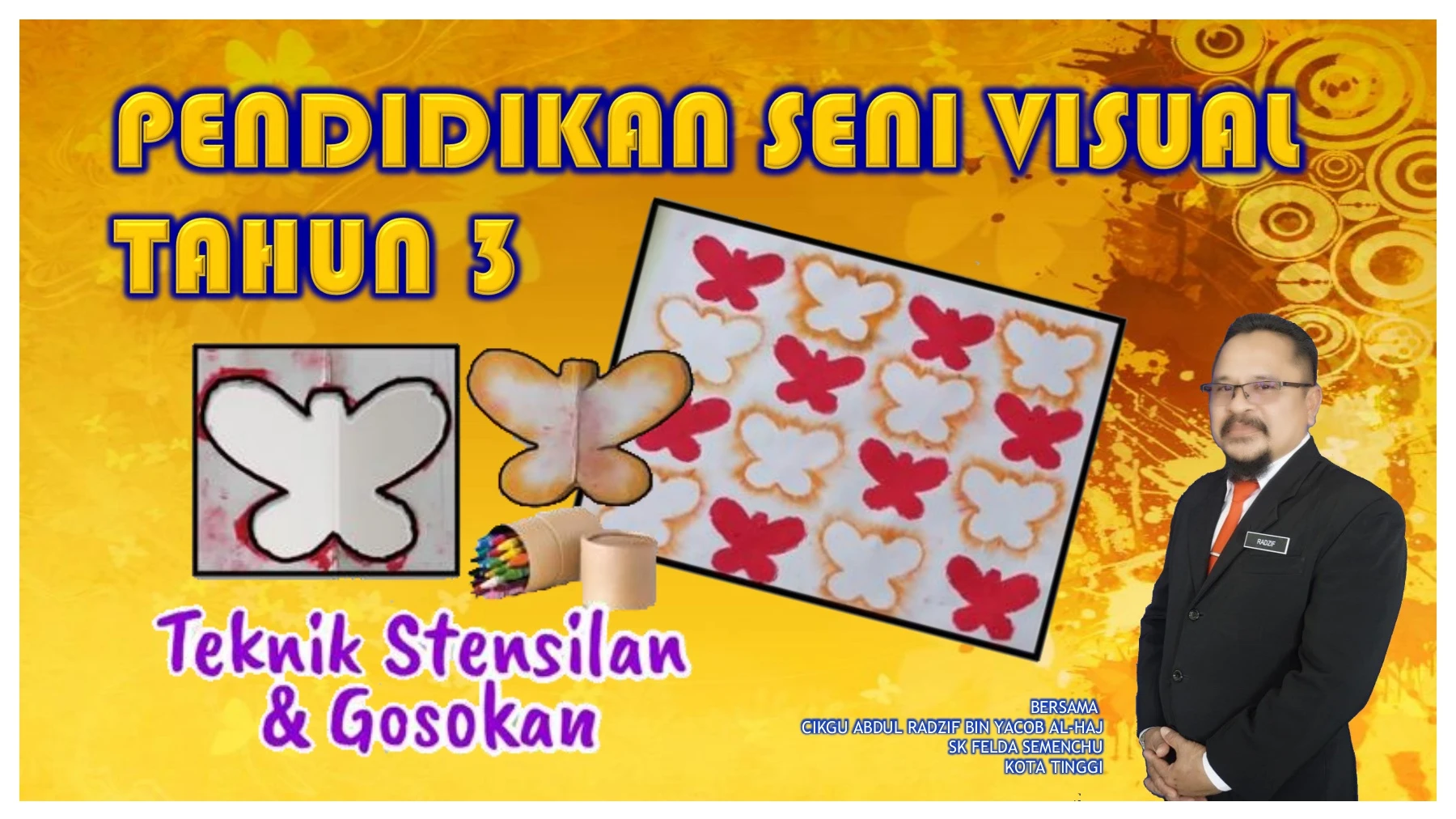 TEKNIK STENSILAN DAN GOSOKKAN