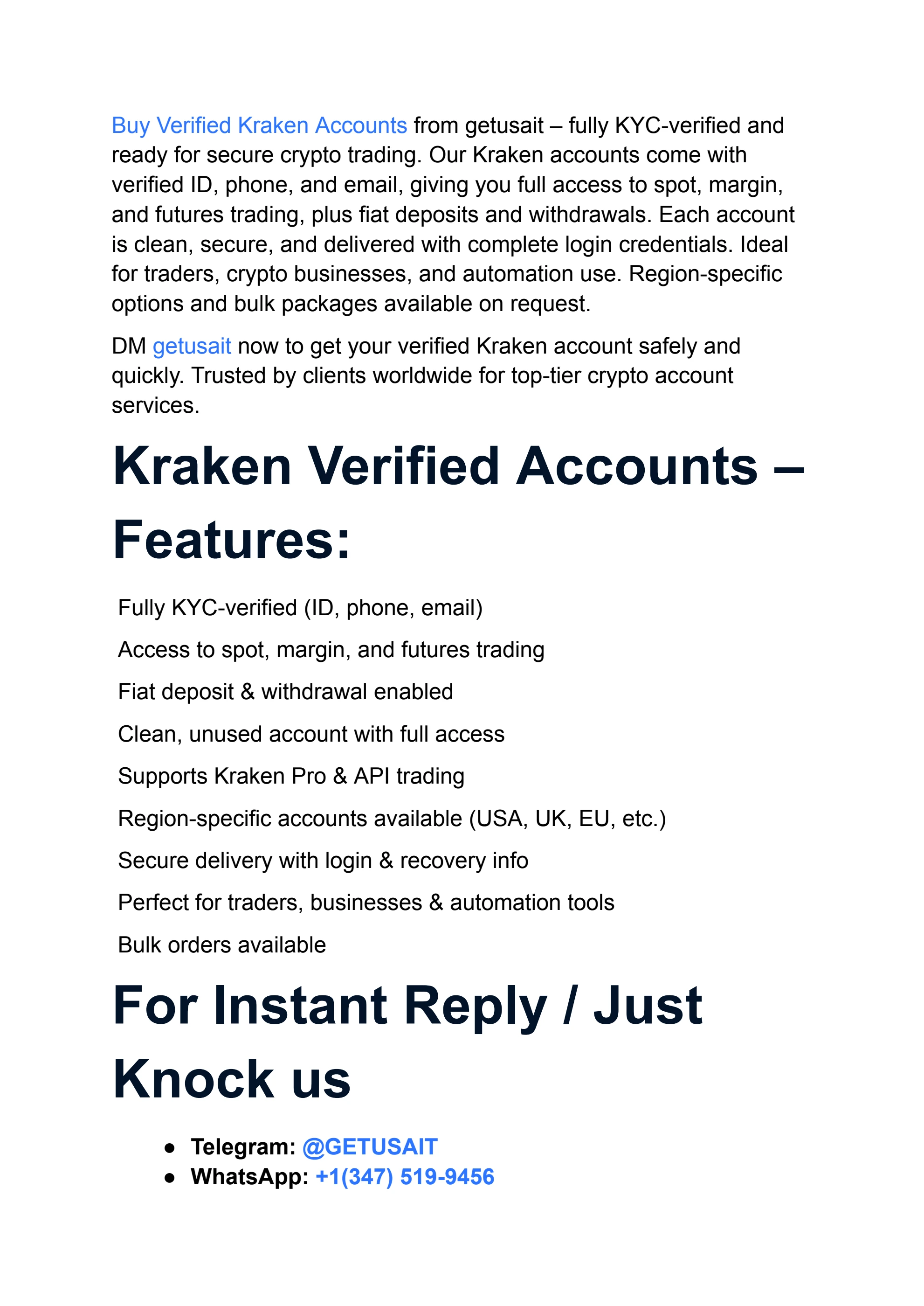 Top 22 Verified Kraken Accounts- Fixes When Your Emails Go to Spam 2026
