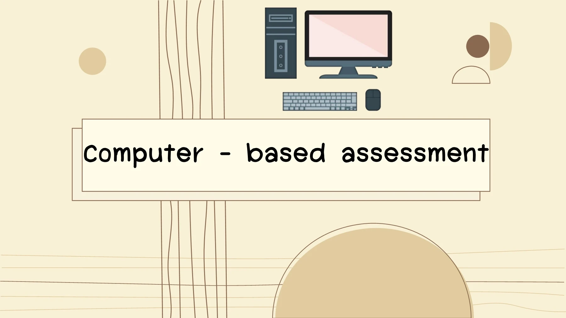Weekly Test Boot Boo computer-based asessment