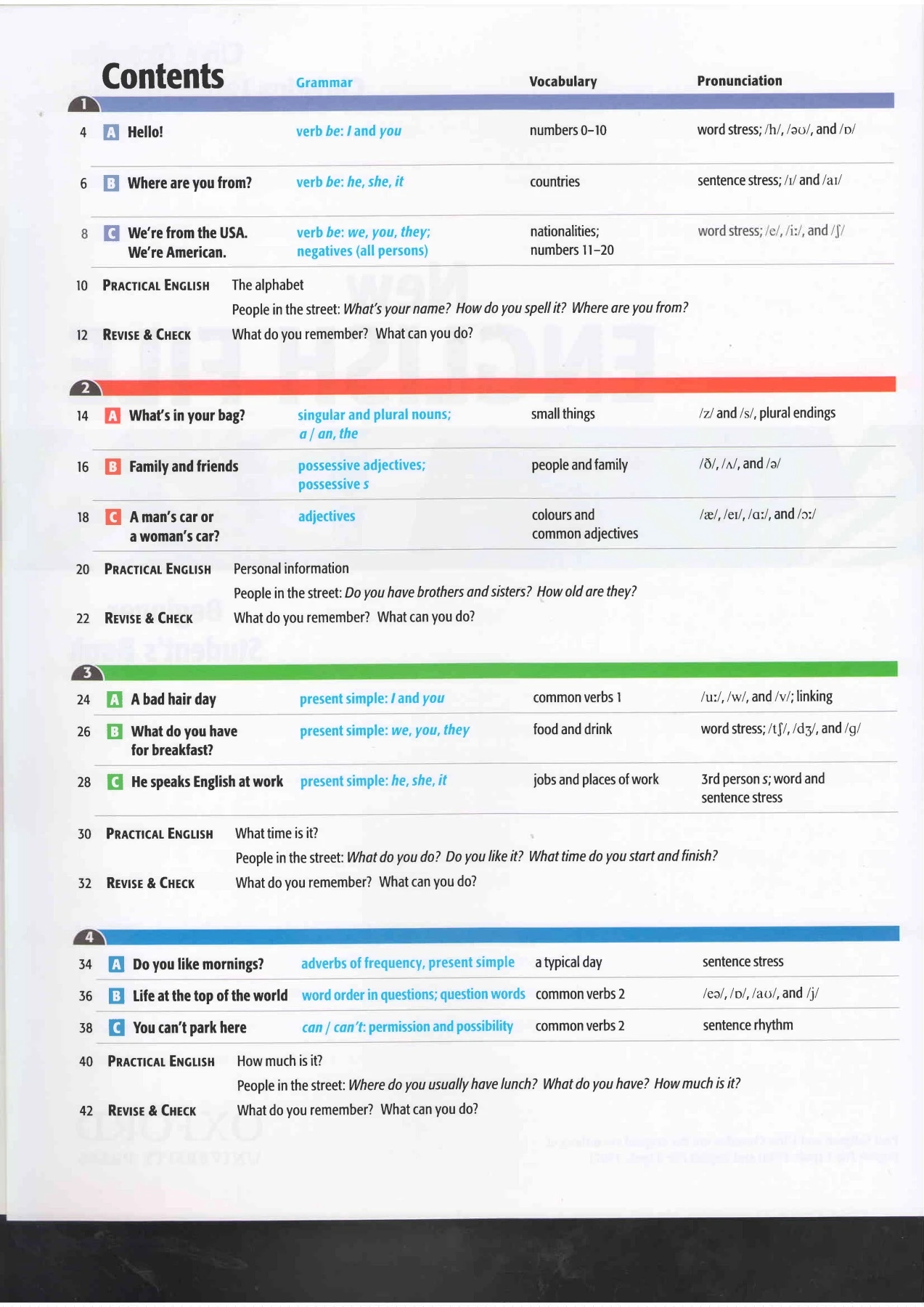 New English File Beginner Student Book