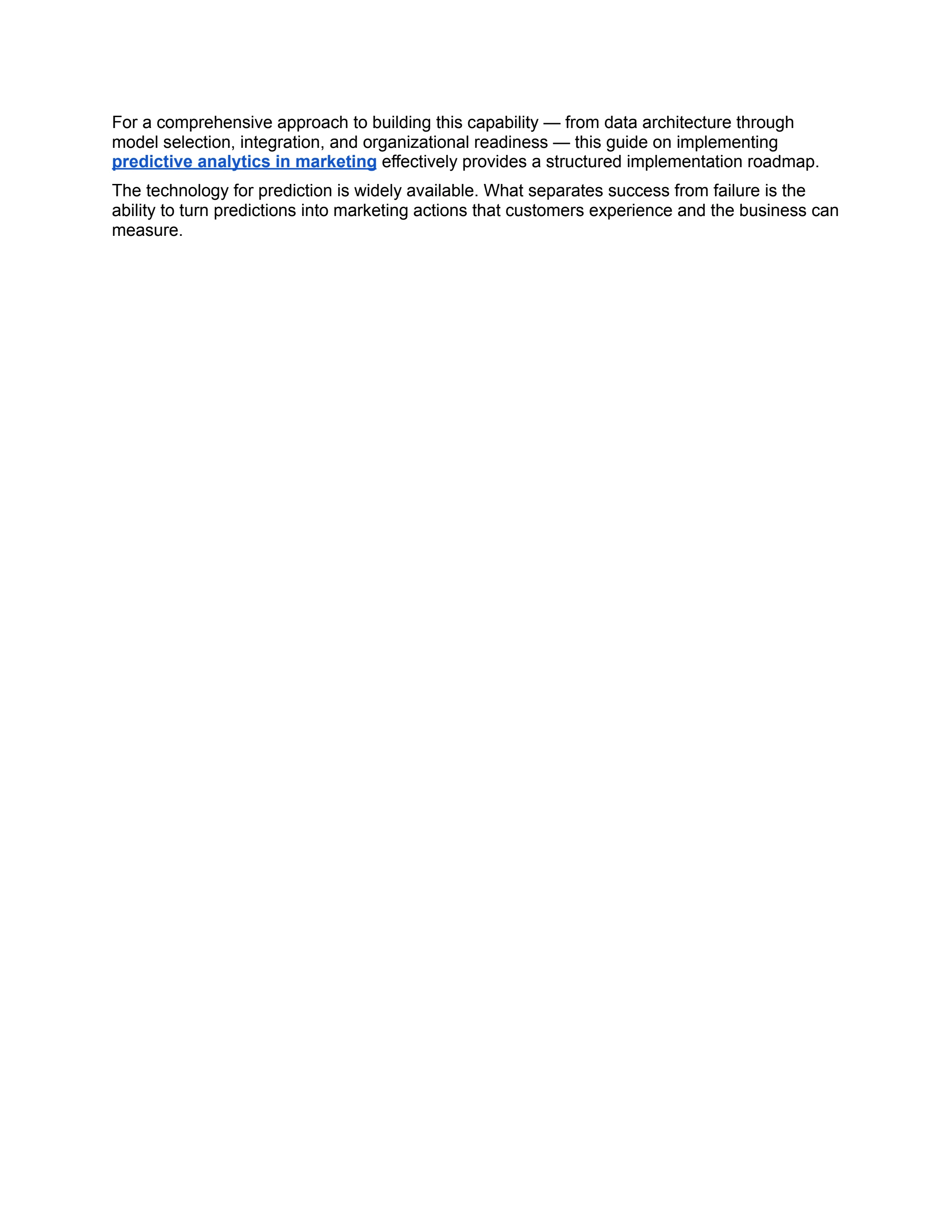The Real Reason Most Predictive Analytics Projects Fail in Marketing.docx