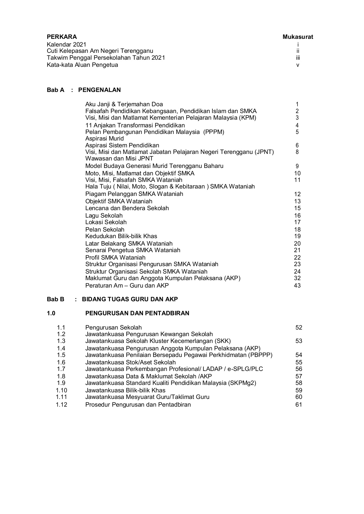 Pengurusan Smka Wataniah 2021 Flip Ebook Pages 101 150 Anyflip Anyflip