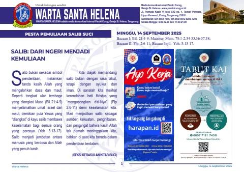 Warta 14 September 2025