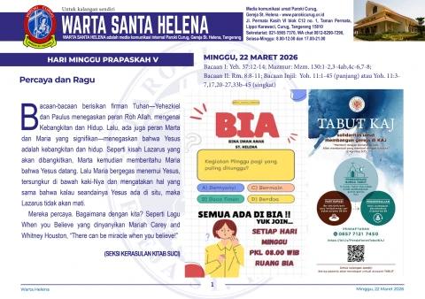 Warta 22 Maret 2026