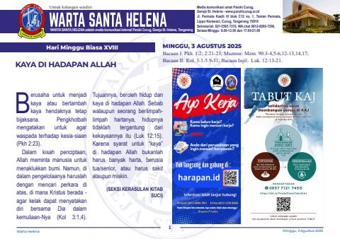 Warta 03 Agustus 2025