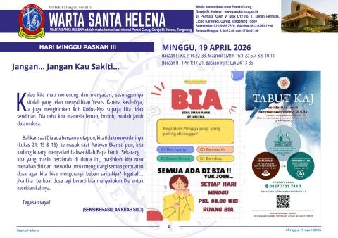 Warta 19 April 2026