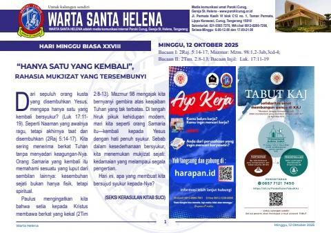 Warta 12 Oktober 2025