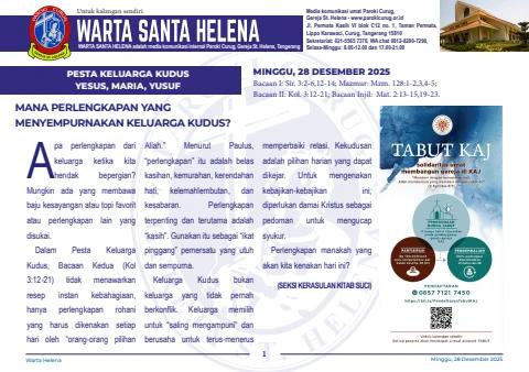 Warta 28 Desember 2025