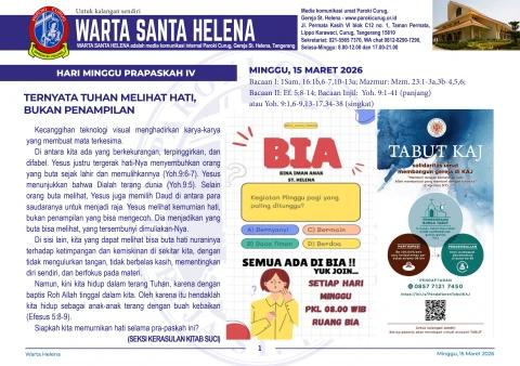 Warta 15 Maret 2026