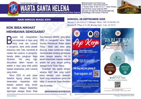 Warta 28 September 2025