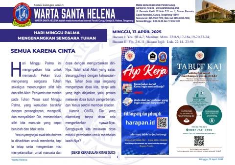Warta 13 Mei 2025