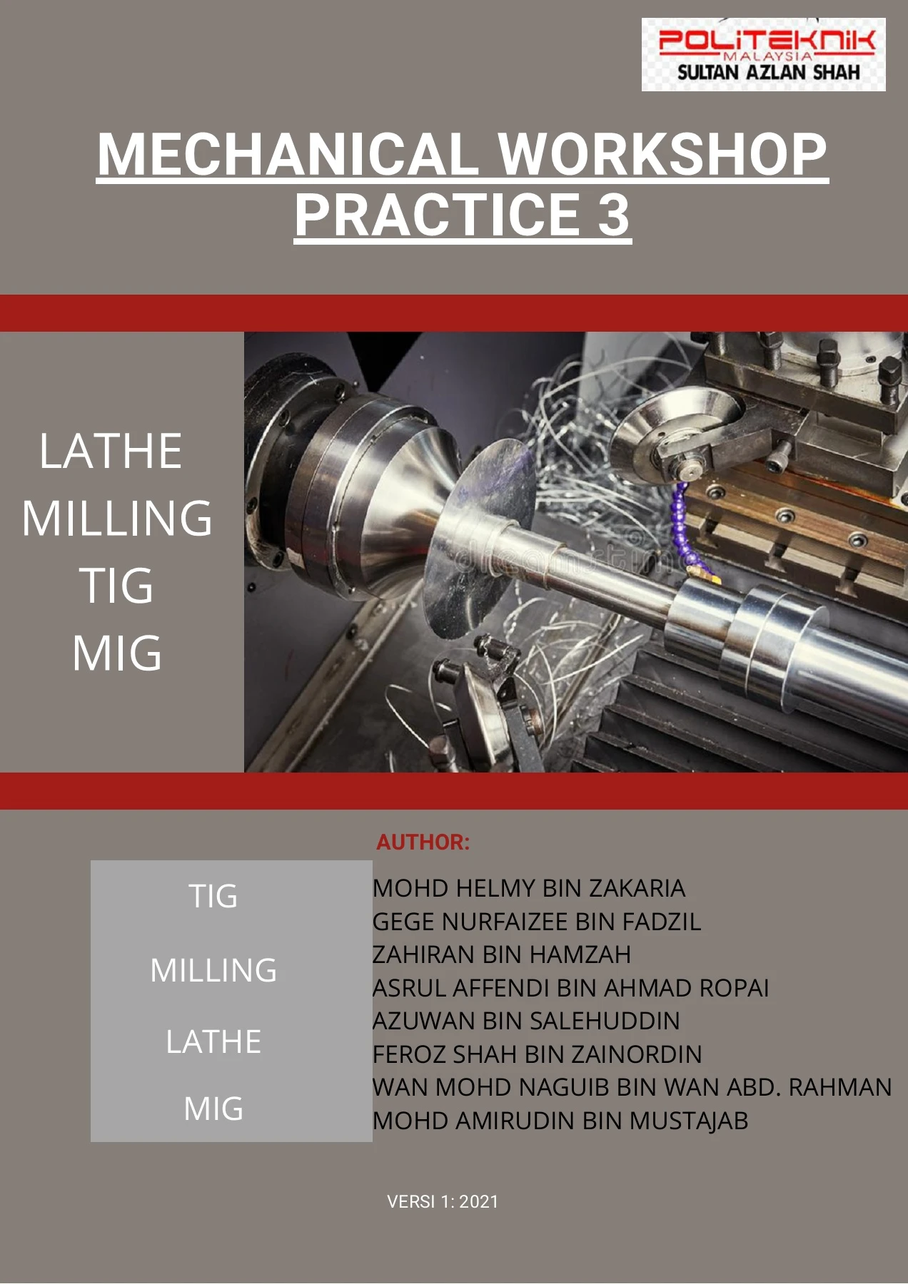 Mechanical Workshop Practice 3