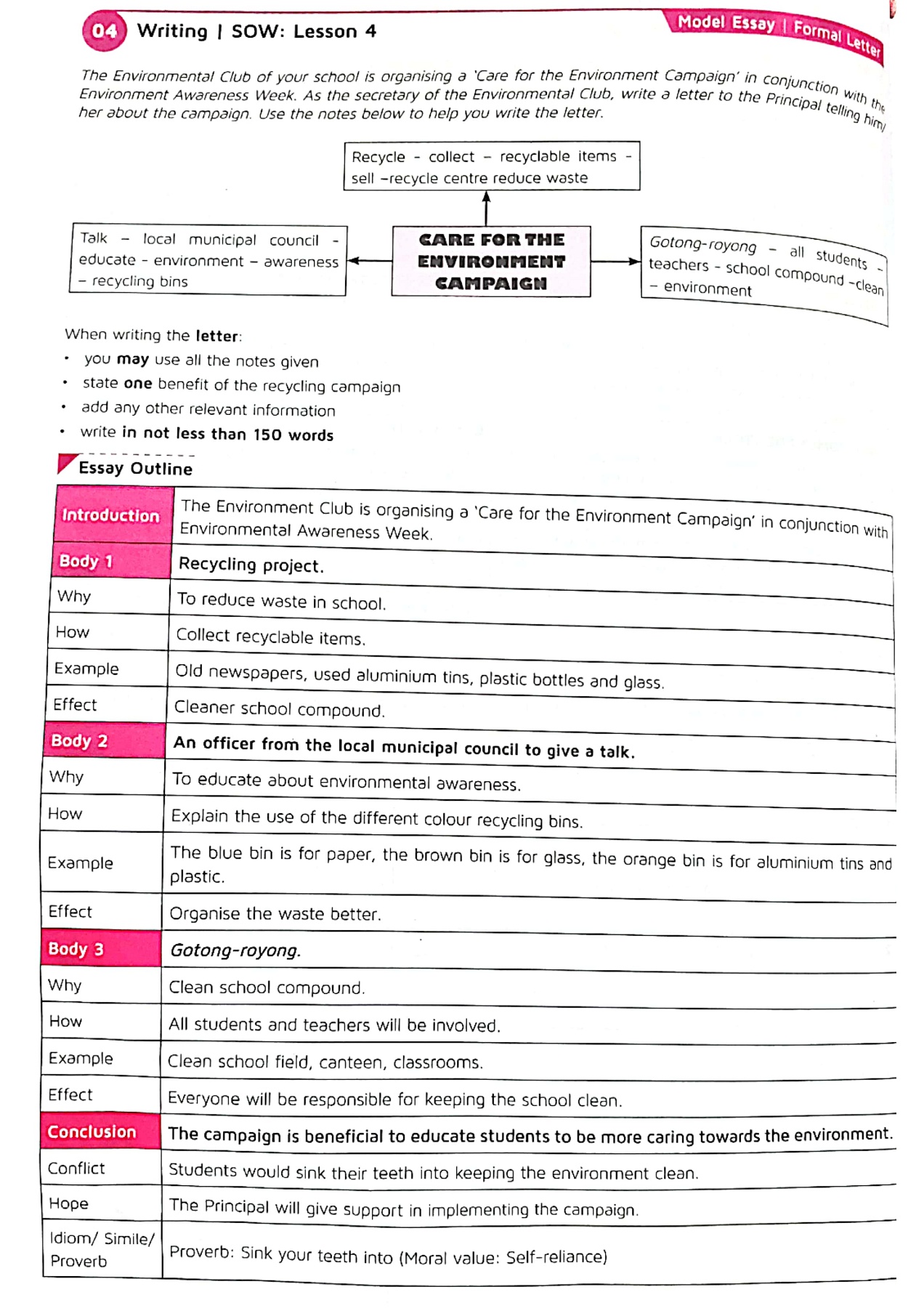 WRITING A FORMAL LETTER, image size:1272x1800