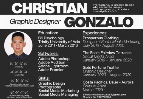 Portfolio Resume - Christian Gonzalo Flip PDF | AnyFlip