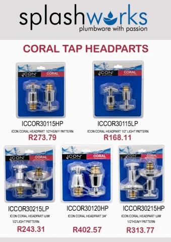 Splashworks New CORAL HEADPARTS PDF NAM