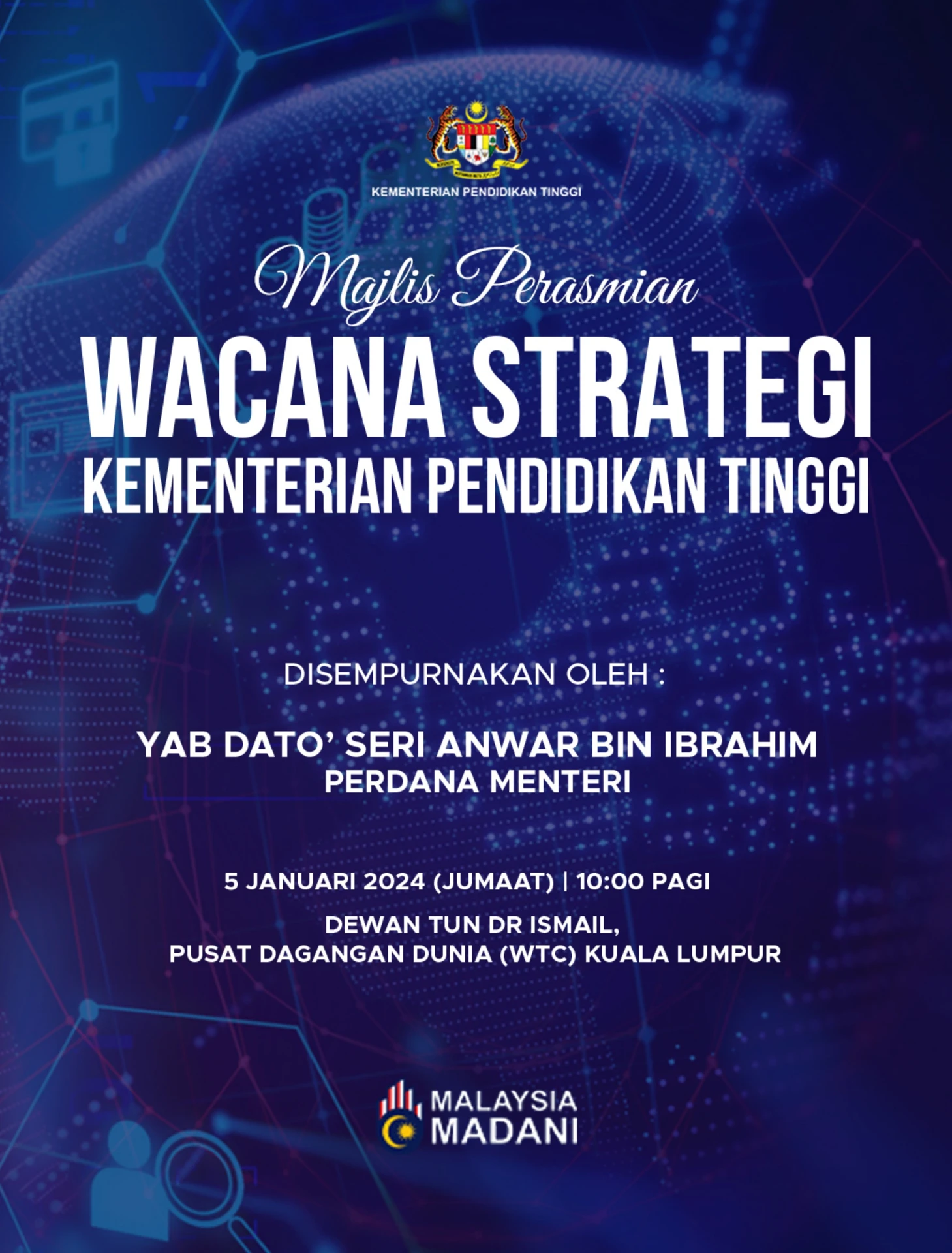 Buku Program Perasmian & Wacana Strategi KPT