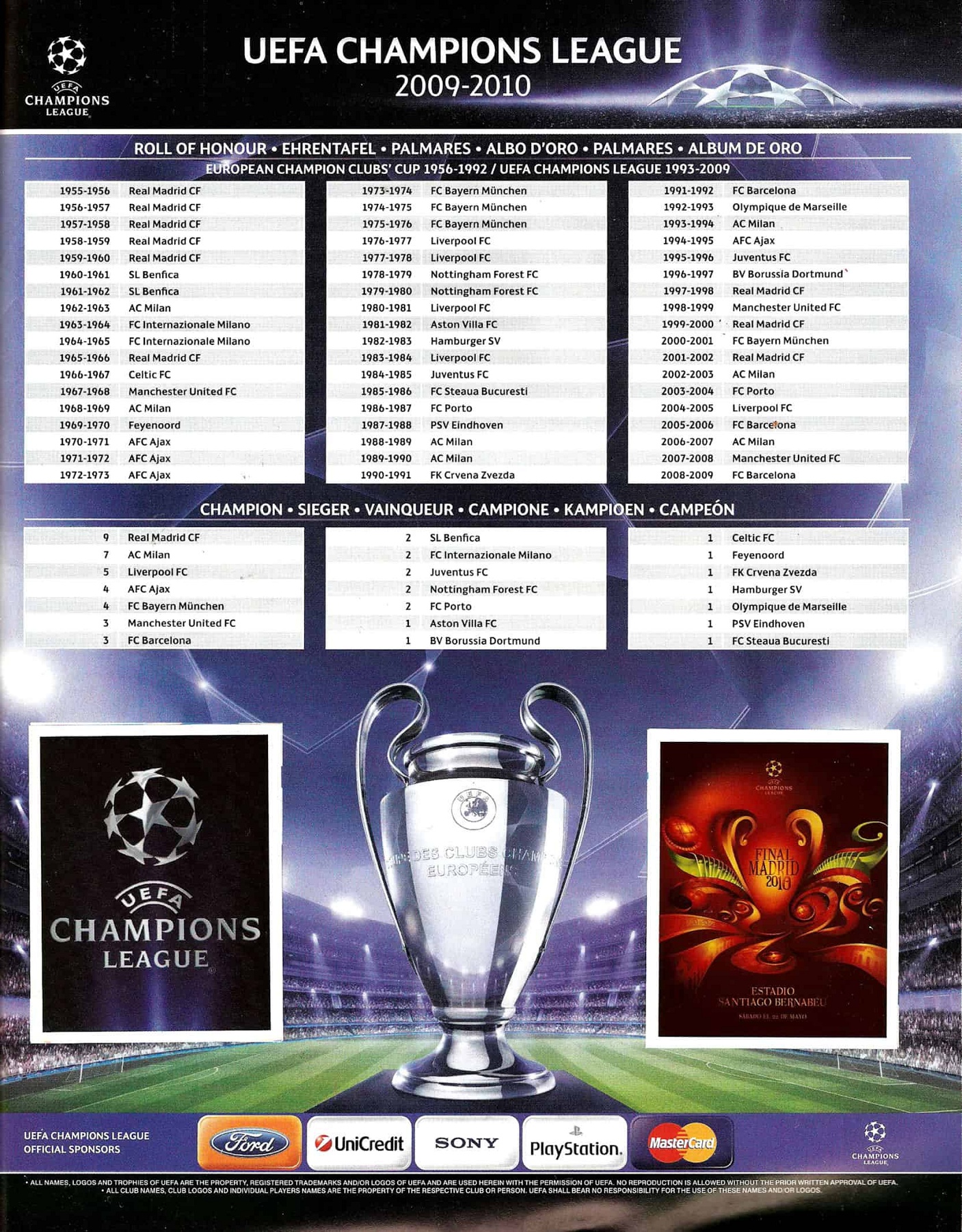 2009-2010年UEFA Champions League Champions League 2009-2010 - Flip eBook Pages 1-50 | AnyFlip
