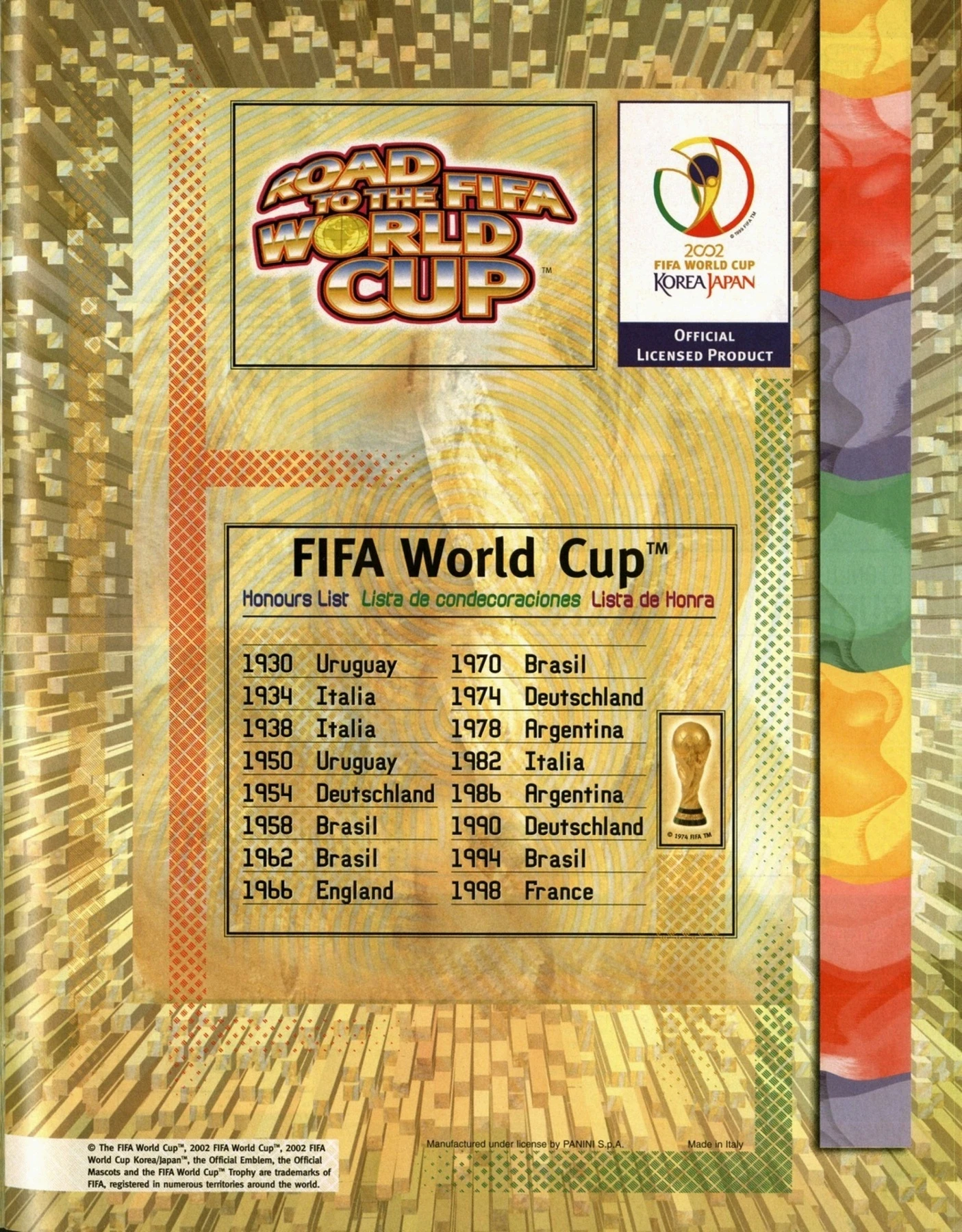 Road to FIFA World Cup 2002 - Flip eBook Pages 1-36 | AnyFlip