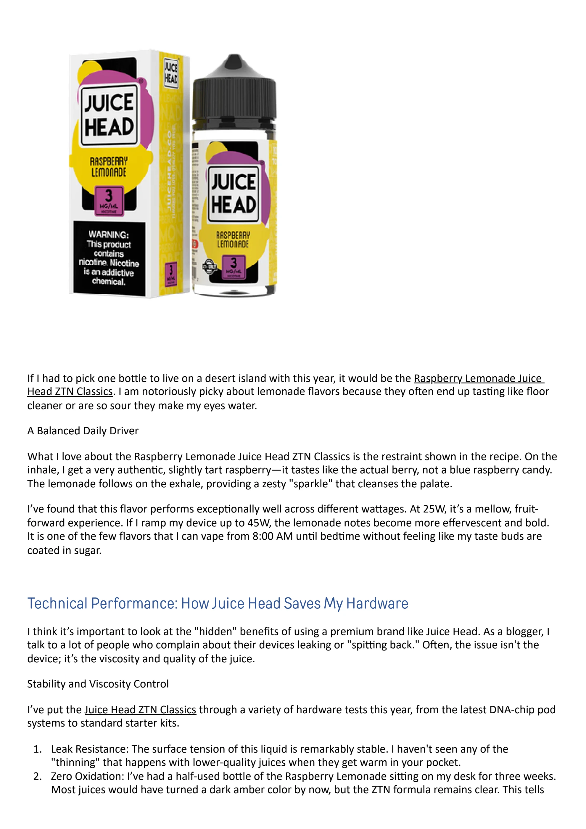 Juice Head Vape Review Juice Head Flex Freeze Disposable Vape  .99