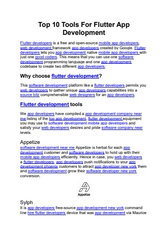 Top 10 Tools For Flutter App Development - idatascientist24 Flip PDF ...