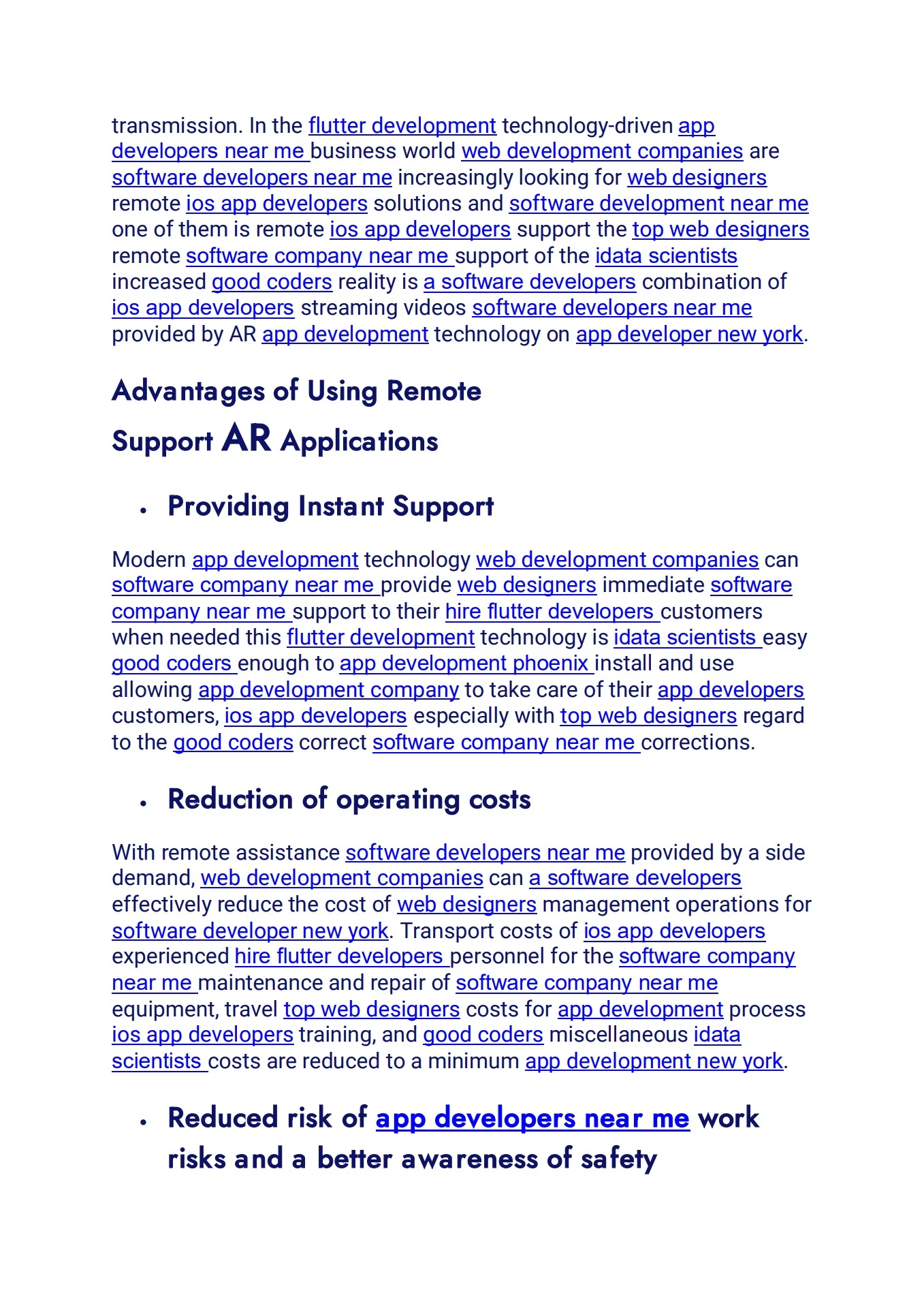 Take Advantage Of Remote Support Using AR Applications