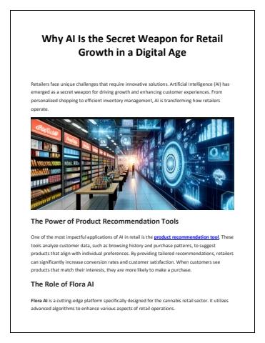 Why AI Is the Secret Weapon for Retail Growth in a Digital Age