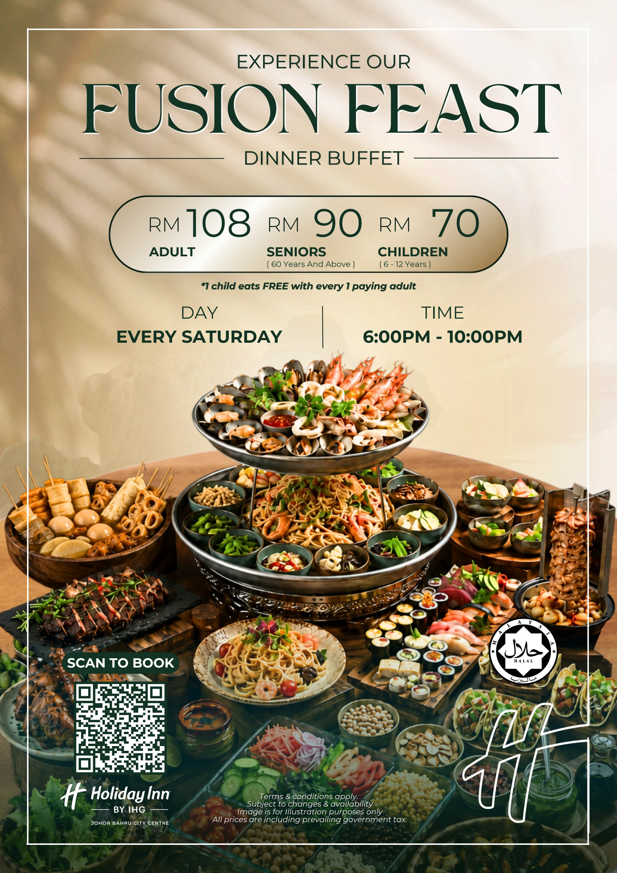 Fusion Feast Dinner Buffet