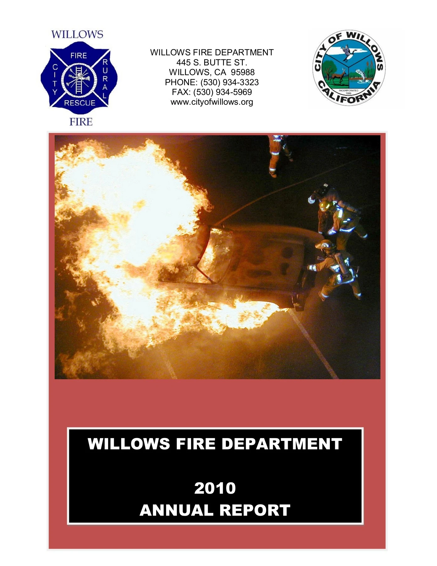 Willows Fire Department - Willows, California
