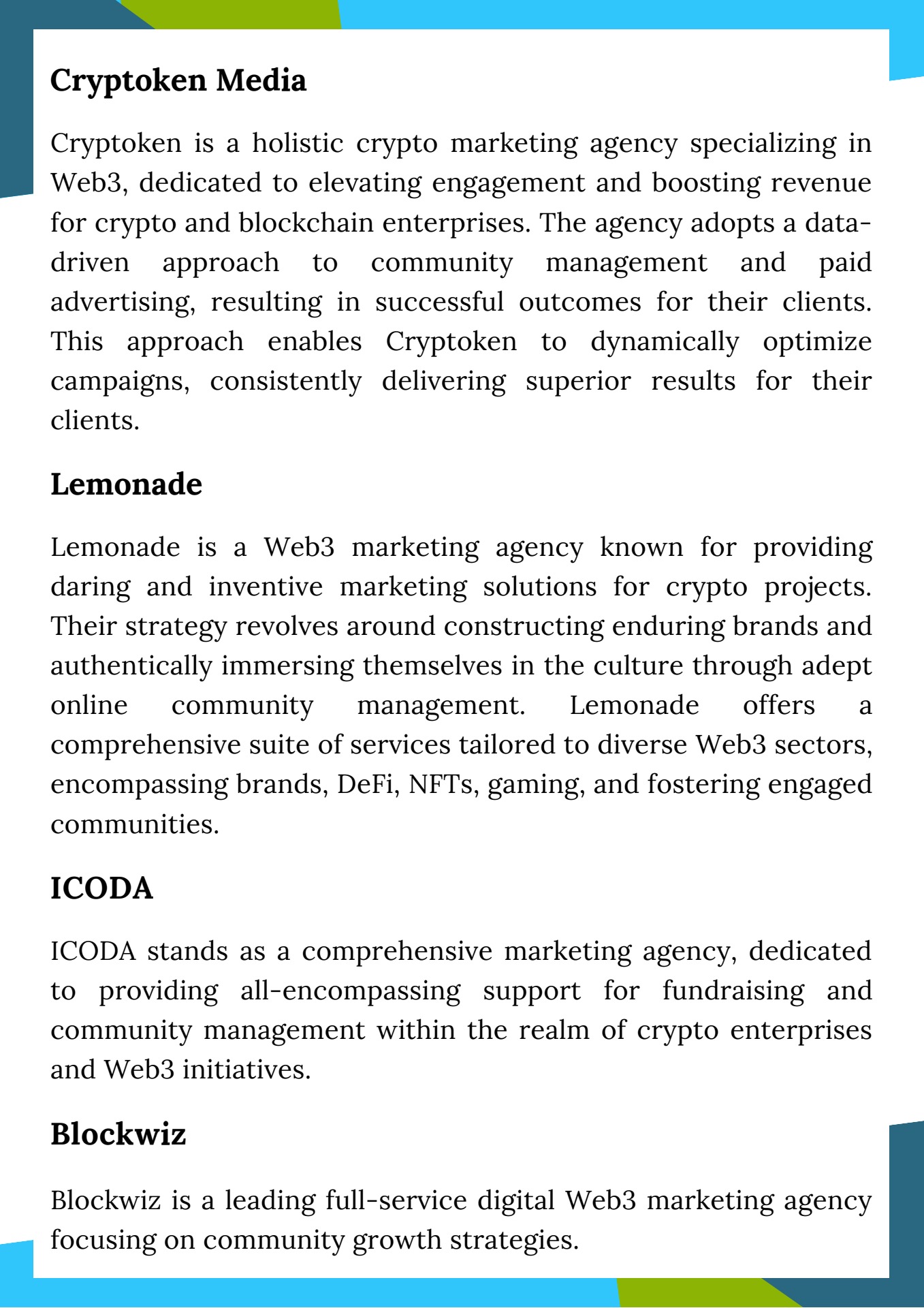 Leading 10 Global Web3 Community Management Firms - Flip eBook Pages 1-5 |  AnyFlip