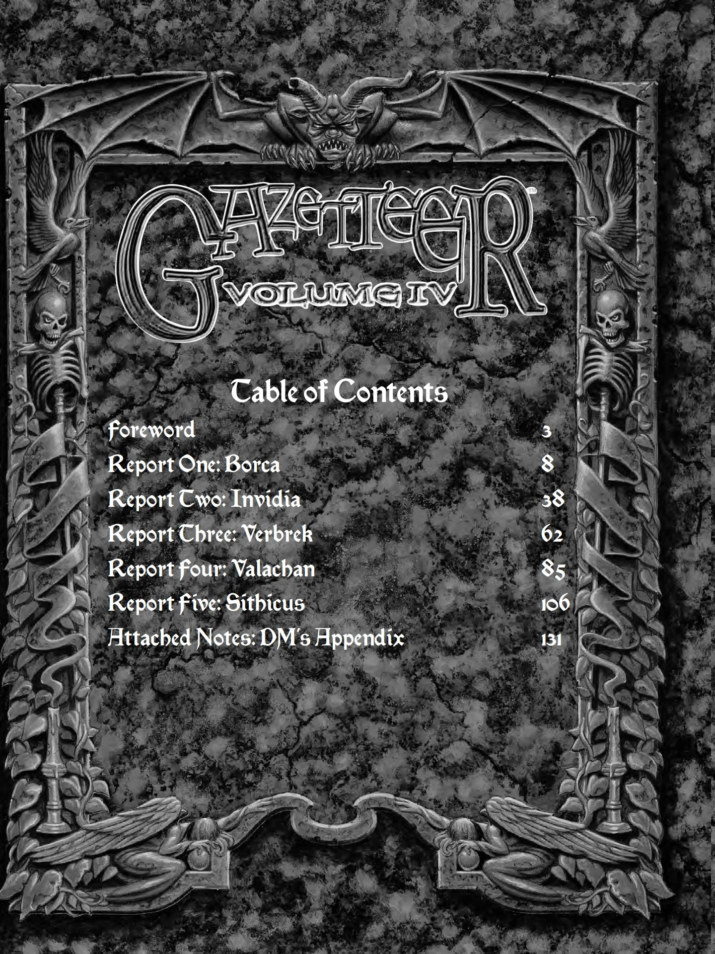 Ravenloft - Gazetteer Vol. 4 (borca, invidia, verbrek, valachan, sithicus)