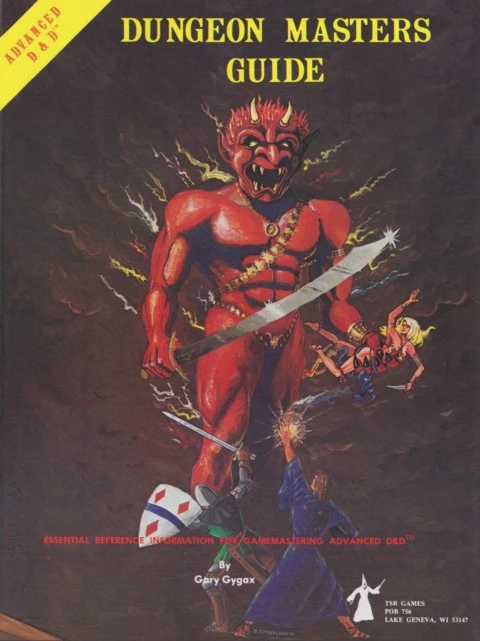Dungeon Masters Guide Hardcover Reprint – Dungeons & Dragons – Gary Gygax