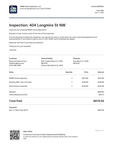 Inspection_invoice - Erin Flynn Flip PDF | AnyFlip