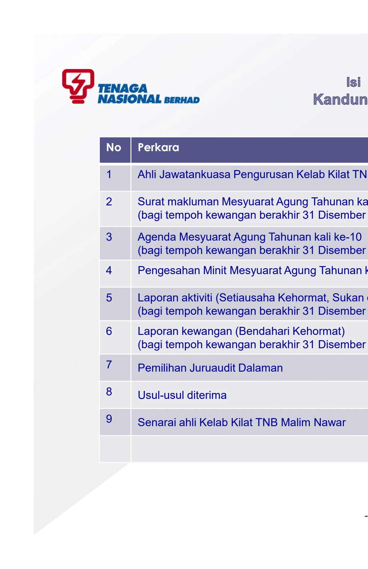Kkmn Buku Laporan AGM KKMN kali ke-10